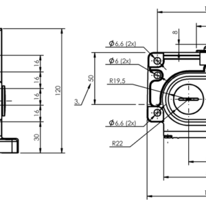 BNS04MM - BNS 829-D05-K16-100-10 (Değiştirilebilen kilit pimi üniteli mekanik çok konumlu limit sviçleri)