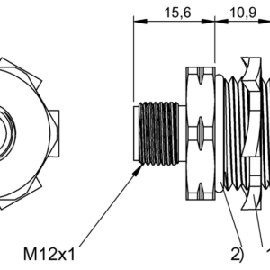 BCC0CYU - BCC M455-0000-2A-RN064-006 (Flanş konnektörleri)