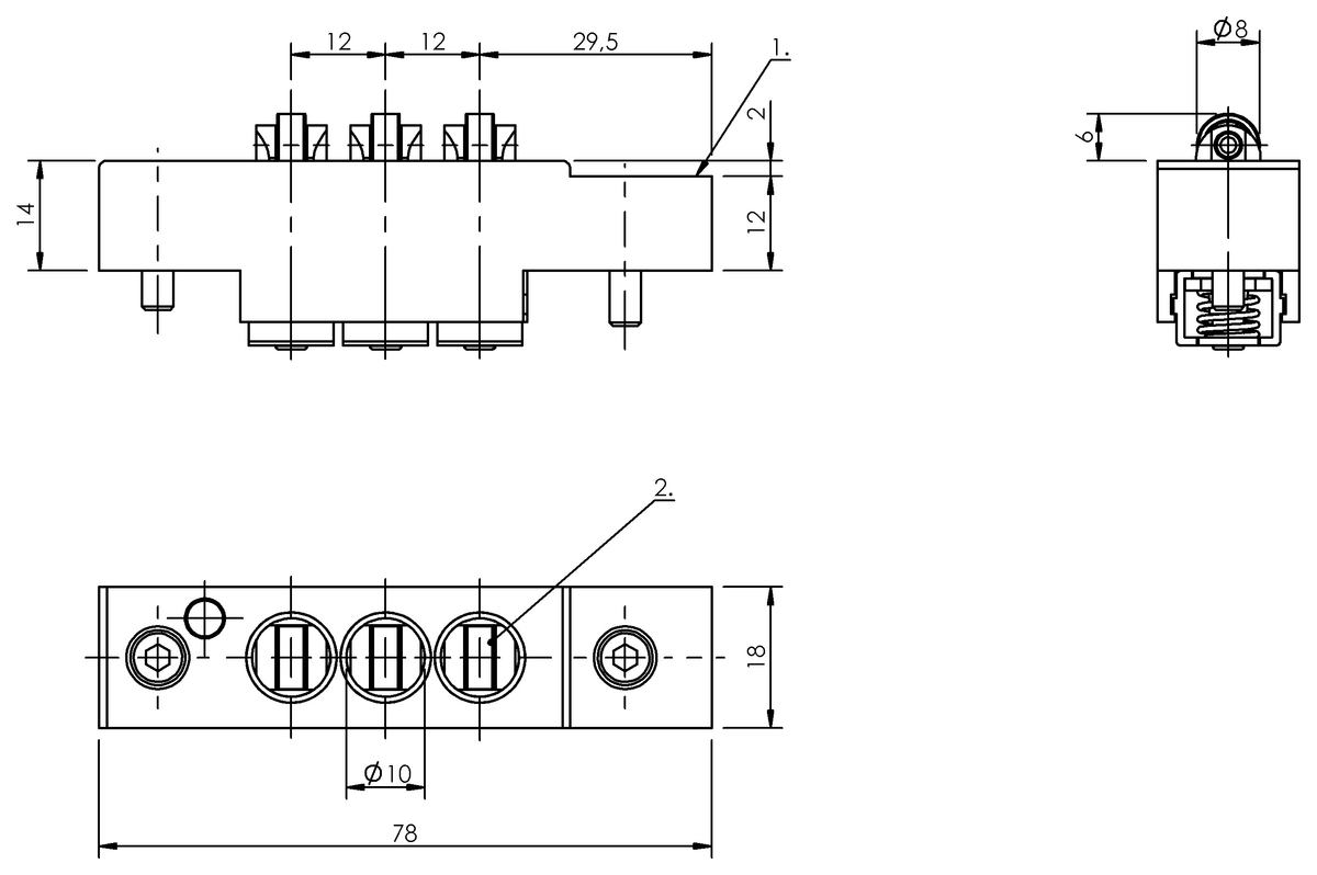 BNP0014 - BNP 29-03-L12-100 (Kamlar ve kam rayları)