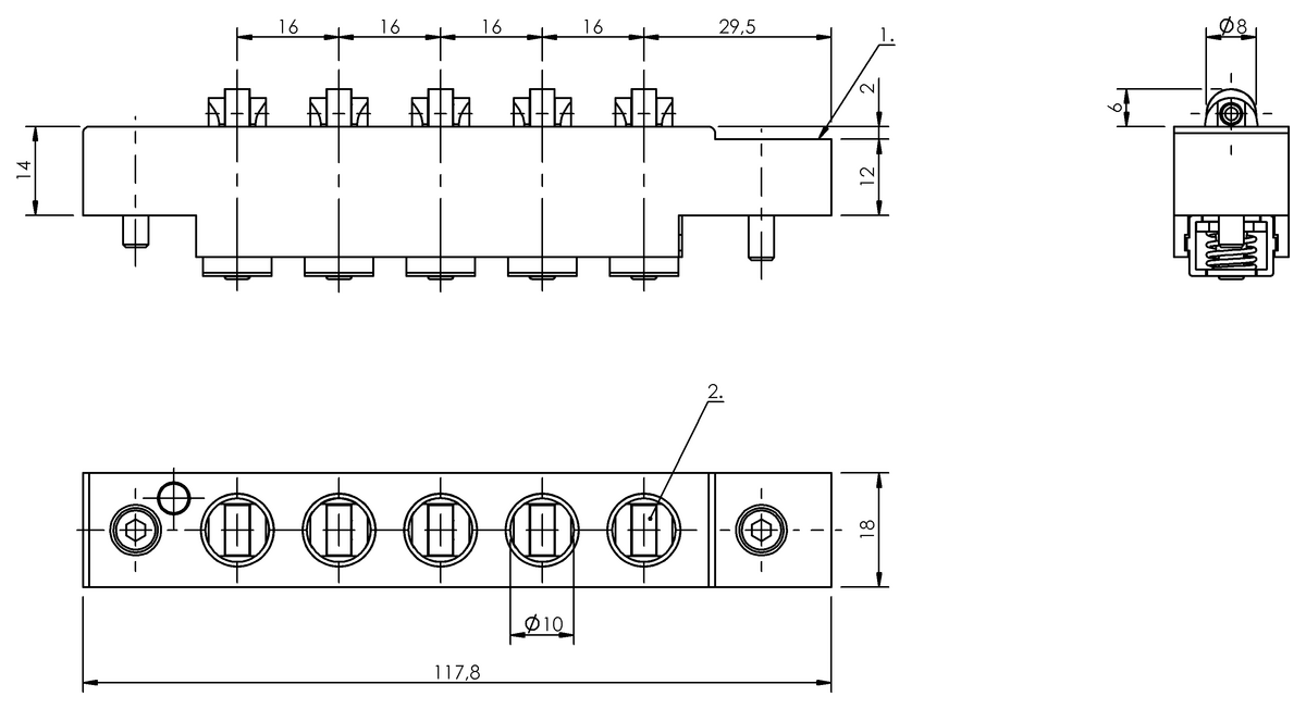 BNP0012 - BNP 29-05-R16-100 (Kamlar ve kam rayları) - Görsel 2
