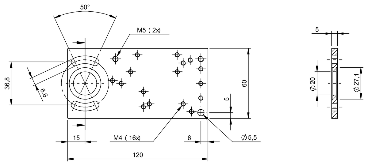 BAM003C - BMS CS-M-D12-BX05-02 (Esnek Montaj Sistemi) - Görsel 2