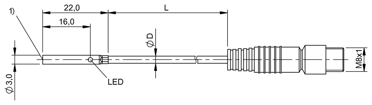 BES040C - BES G03EC-NSC10B-EP00,3-GS49 (Endüktif yakınlık anahtarları) - Görsel 2