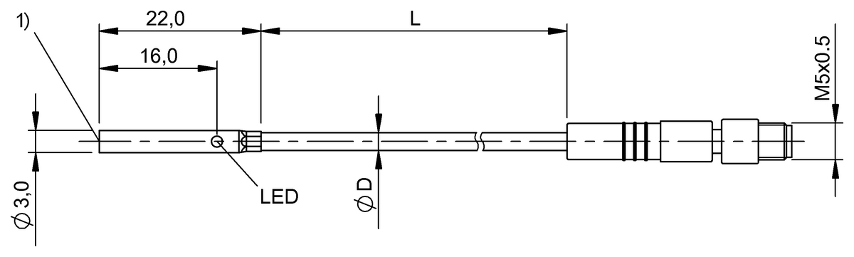BES040F - BES G03EC-PSC10B-EP00,3-GS26 (Endüktif yakınlık anahtarları) - Görsel 2