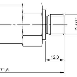 BSP011M - BSP V039-DV004-A06A1A-S4 (Analog basınç sensörleri)