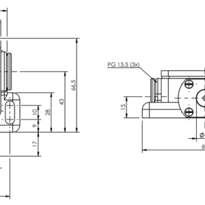 BNS007M - BNS 512-160 (Mekanik tek konumlu limit sviçleri)