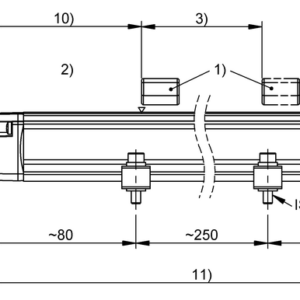 BTL2RE2 - BTL7-V50T-M2000-P-SA447-C003 (Profil tasarımlı manyetostriktif lineer konum sensörleri)