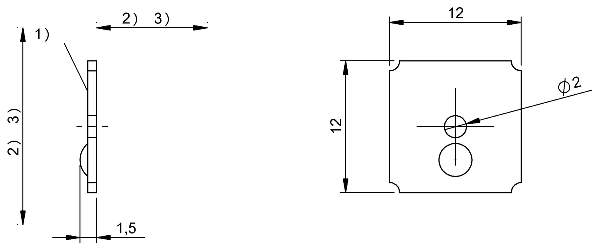 BIS00WR - BIS M-183-07/L (RFID HF etiketleri (13.56 MHz)) - Görsel 2