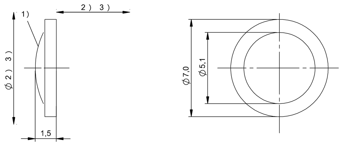 BIS00WZ - BIS M-180-03/L (RFID HF etiketleri (13.56 MHz)) - Görsel 2