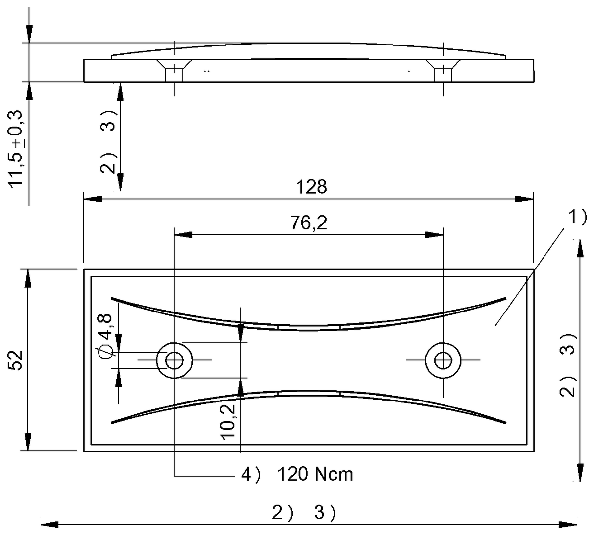 BIS00Y1 - BIS M-136-03/L-HT (RFID HF etiketleri (13.56 MHz)) - Görsel 2