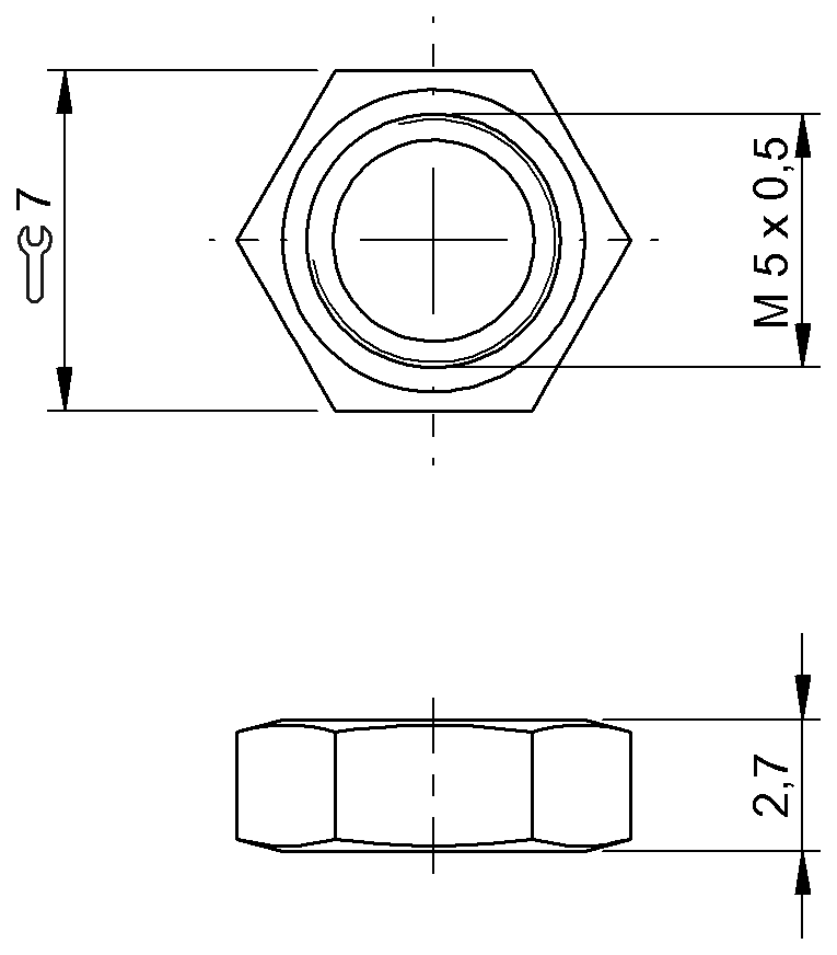 BAM01WF - BAM MC-XA-021-M5-4 (Somunlar) - Görsel 2