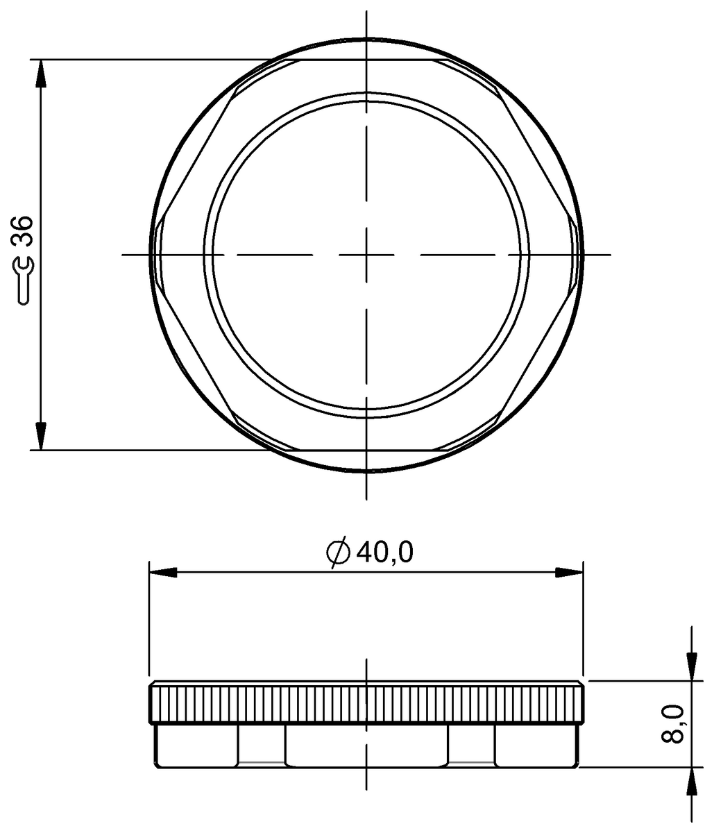 BAM01WM - BAM MC-XA-021-M30-A (Somunlar) - Görsel 2