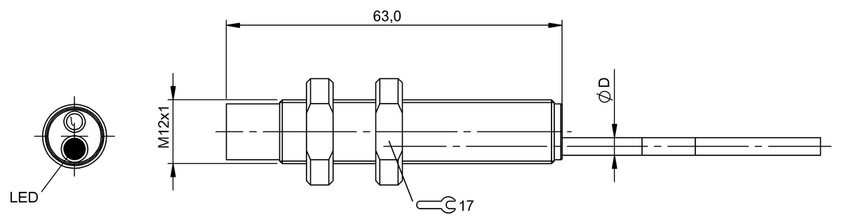 BES04PT - BES M12TI-PSC80F-BT05 (Endüktif yakınlık anahtarları) - Görsel 2