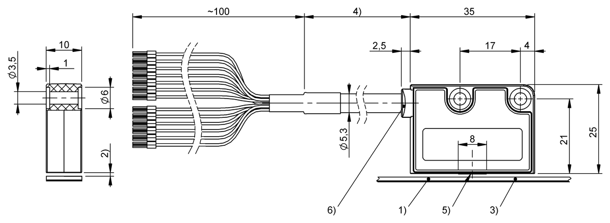 BML002Y - BML-S2B0-Q53G-M413-P0-KA10 (Artımsal doğrusal mesafe ölçüm sistemi ve döner açı ölçüm sistemi) - Görsel 2