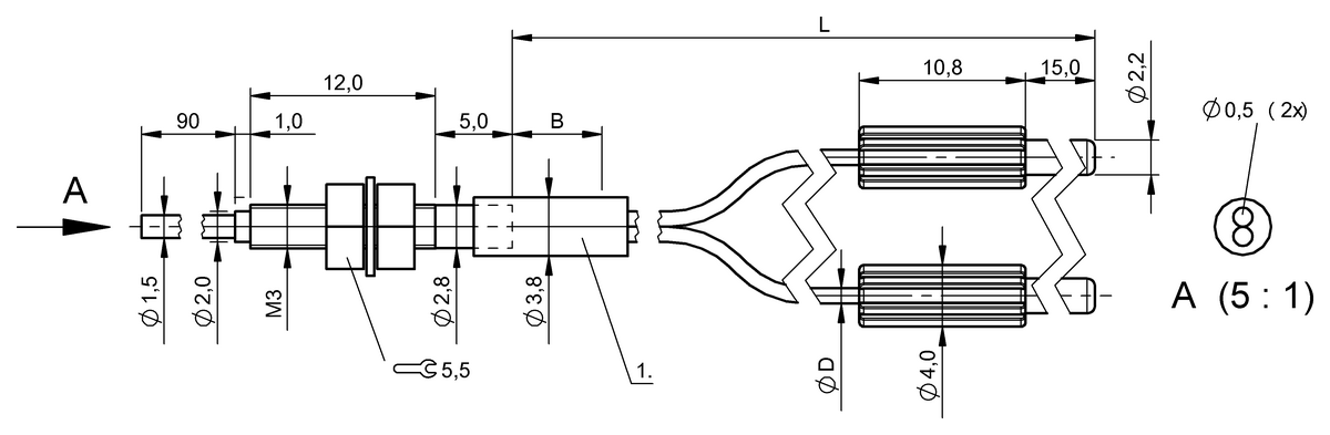 BFO00C3 - BFO D10-XA-VB-EAK-10-02 (Fiber optik sensörler) - Görsel 2
