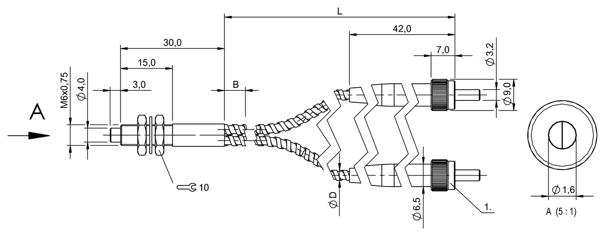 BFO00H2 - BFO S1-XAT-07B-MZG-16-01 (Fiber optik sensörler) - Görsel 2