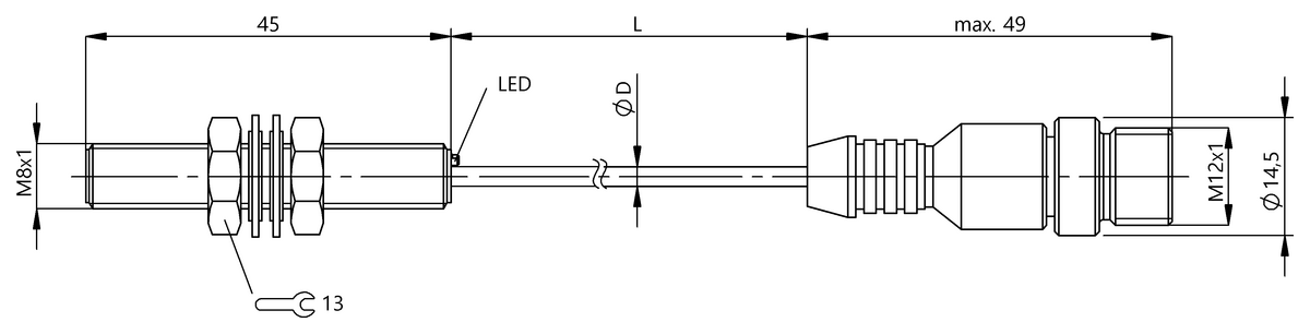 BES04TT - BES 516-327-G-E4-Y-S4-00,3 (Endüktif yakınlık anahtarları)