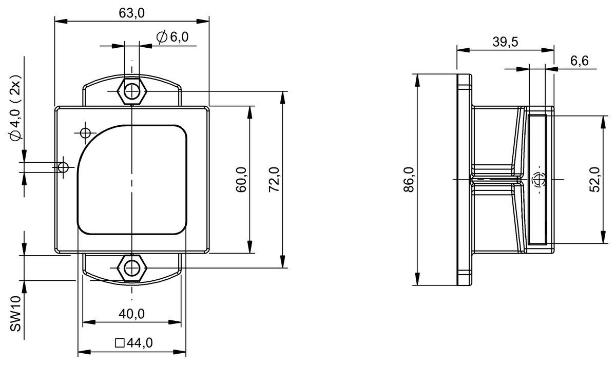 BAM0241 - BIS Z-HW-006 (RFID sistemleri için braketler) - Görsel 2