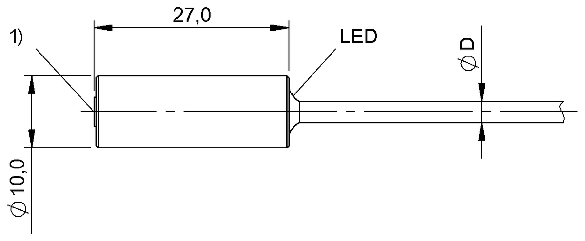 BES04TW - BES G10ED-PSC08B-EP08 (Endüktif yakınlık anahtarları) - Görsel 2