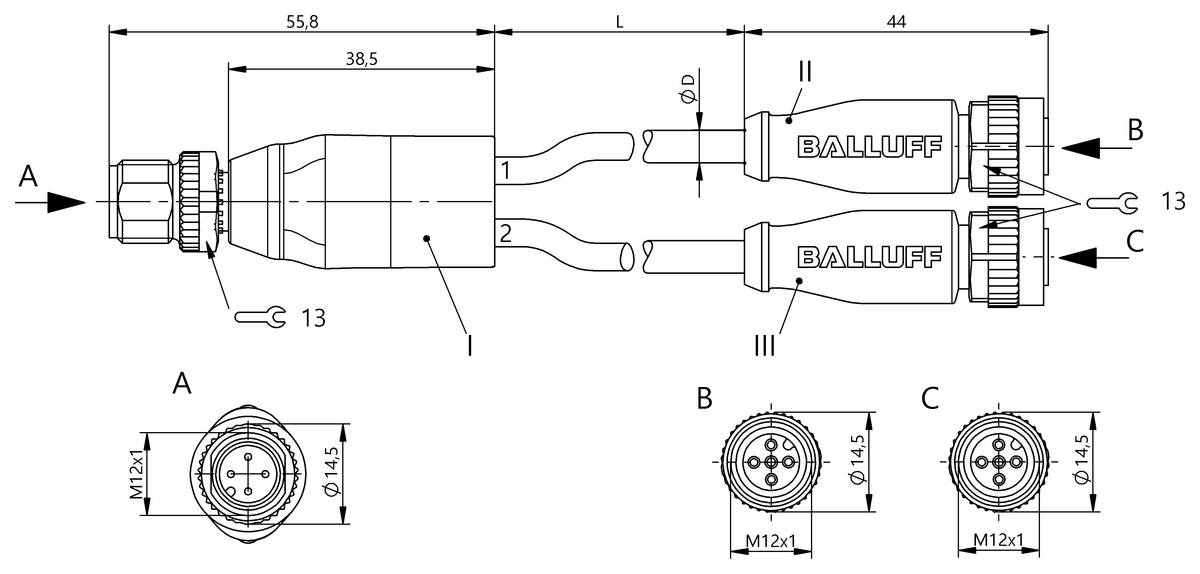 BCC0AUA - BCC M414-M415-M415-U2028-003 (Y dağıtıcılar) - Görsel 2