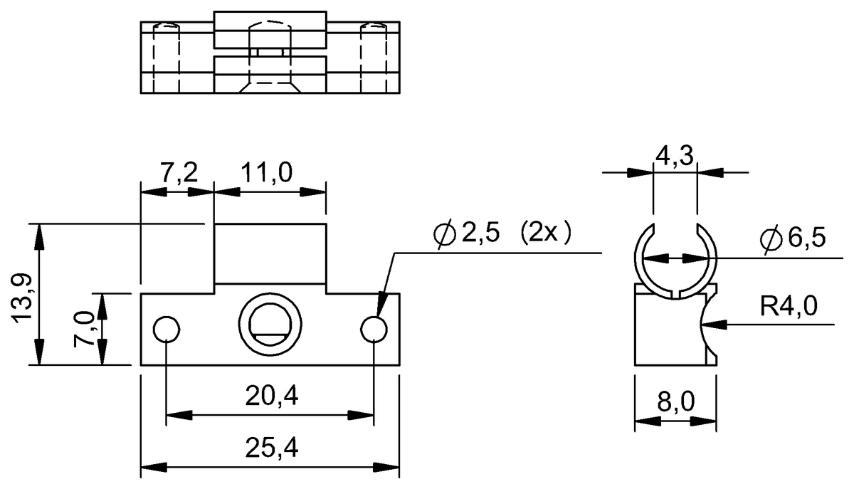 BAM009H - BES 06.5-KB-8 (Evrensel braketler)