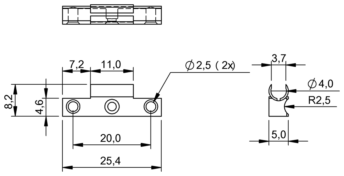 BAM0096 - BES 04.0-KB-8 (Evrensel braketler)