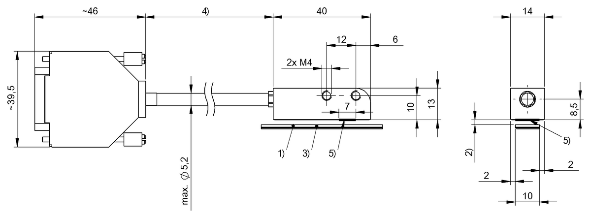 BML0A02 - BML-S1H1-S6QC-M3FA-D0-KA01,2-ZA0R (Mutlak doğrusal mesafe ölçüm sistemi ve döner açı ölçüm sistemi) - Görsel 2