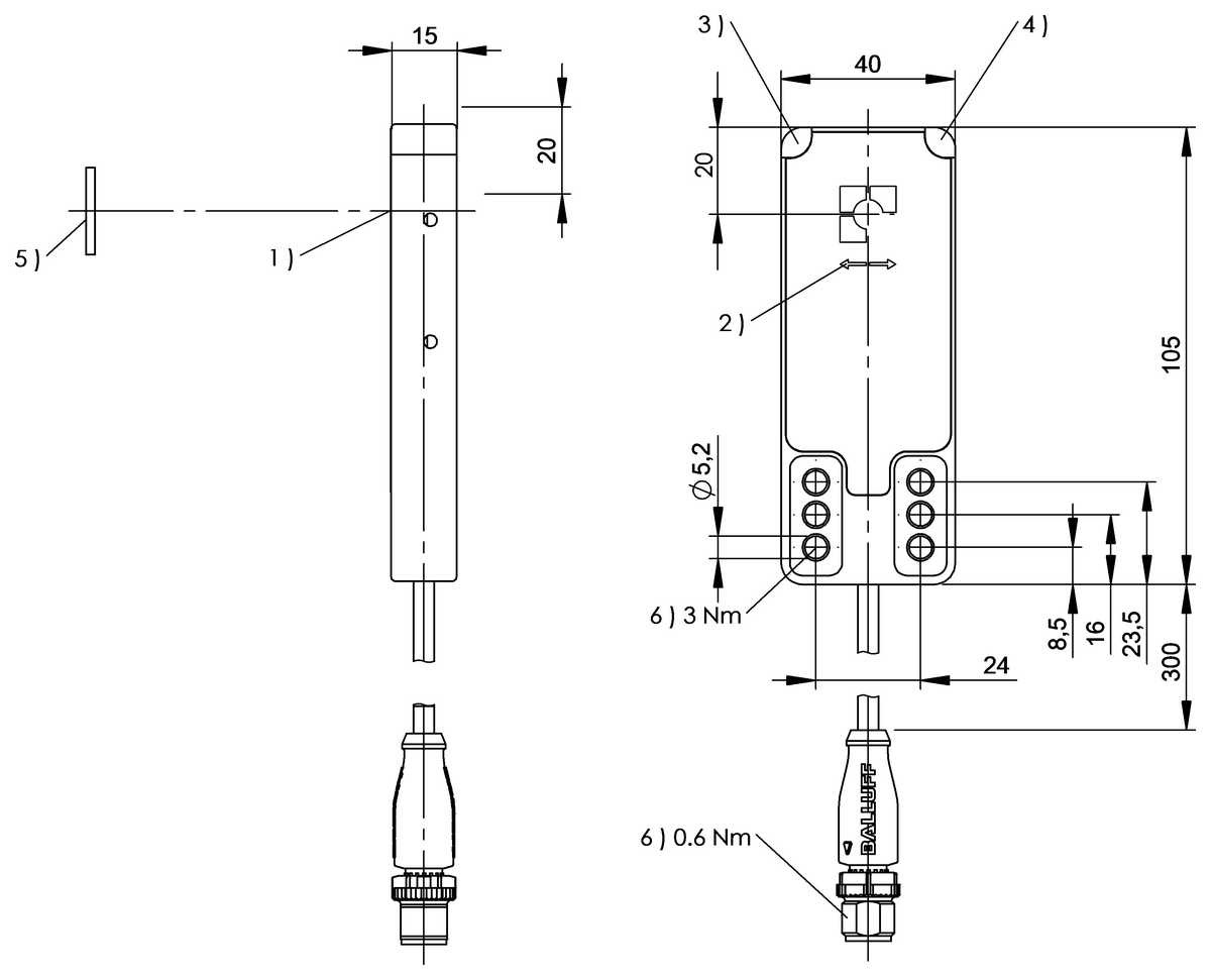 BIS0131 - BIS VM-355-401-S4 (RFID HF okuyucu (13.56 MHz)) - Görsel 2