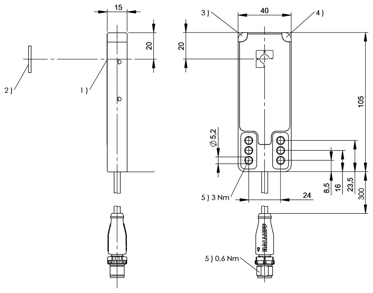 BIS0133 - BIS VM-345-401-S4 (RFID HF okuyucu (13.56 MHz)) - Görsel 2