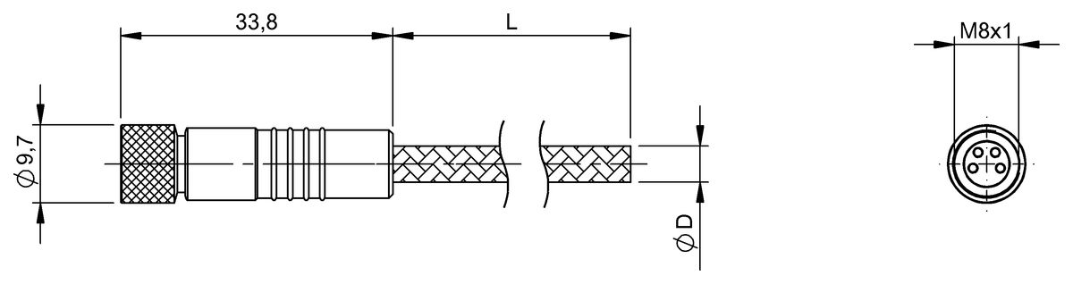 BCC0FE4 - BCC W314-0000-10-003-MW8434-010 (Tek uçlu kablo setleri) - Görsel 2