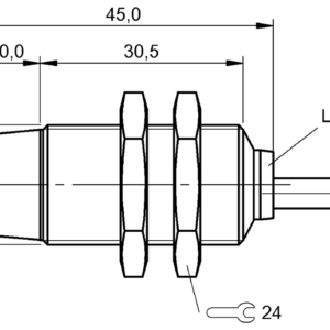 BES05FJ - BES M18ME-PSC80F-BV05 (Endüktif yakınlık anahtarları)