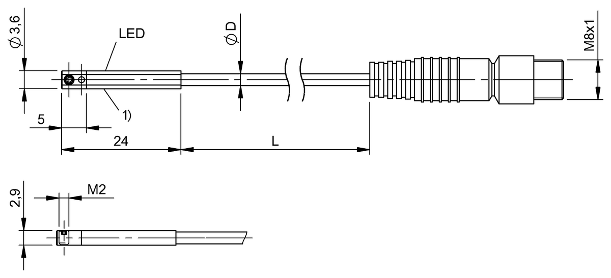 BMF00JM - BMF 233K-PS-C-2A-SA2-S49-00,2 (Farklı kanal şekilleri için silindir anahtarları) - Görsel 2