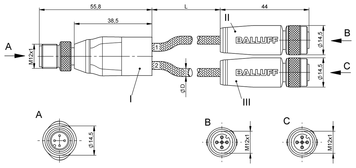 BCC0EL3 - BCC W414-W415-W415-U2045-003 (Y dağıtıcılar)