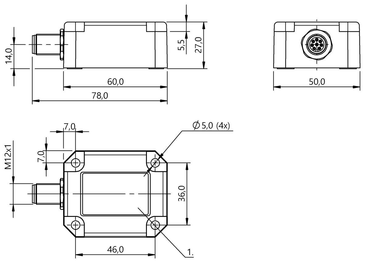 BSI0007 - BSI R65K0-XB-MYS030-S115 (İki ölçüm ekseni olan eğim sensörleri) - Görsel 2