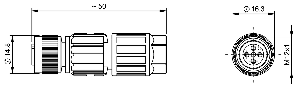 BCC0FJM - BCC M435-0000-1A-000-43X475-000 (Kablo montaj konnektörleri) - Görsel 2