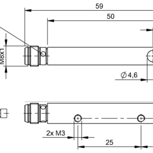 BOS01W1 - BOS R040M-PS-RD10-S49 (Işık düğmesi)