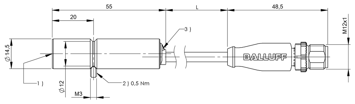 BIS013Z - BIS VM-343-401-S4 (RFID HF okuyucu (13.56 MHz)) - Görsel 2