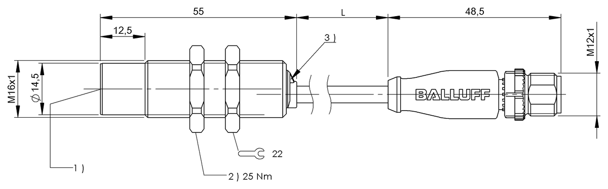 BIS0140 - BIS VM-346-401-S4 (RFID HF okuyucu (13.56 MHz)) - Görsel 2