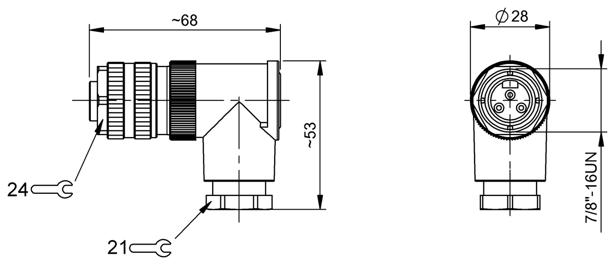 BCC0FKH - BCC A343-0000-10-000-71X3A5-000 (Kablo montaj konnektörleri) - Görsel 2
