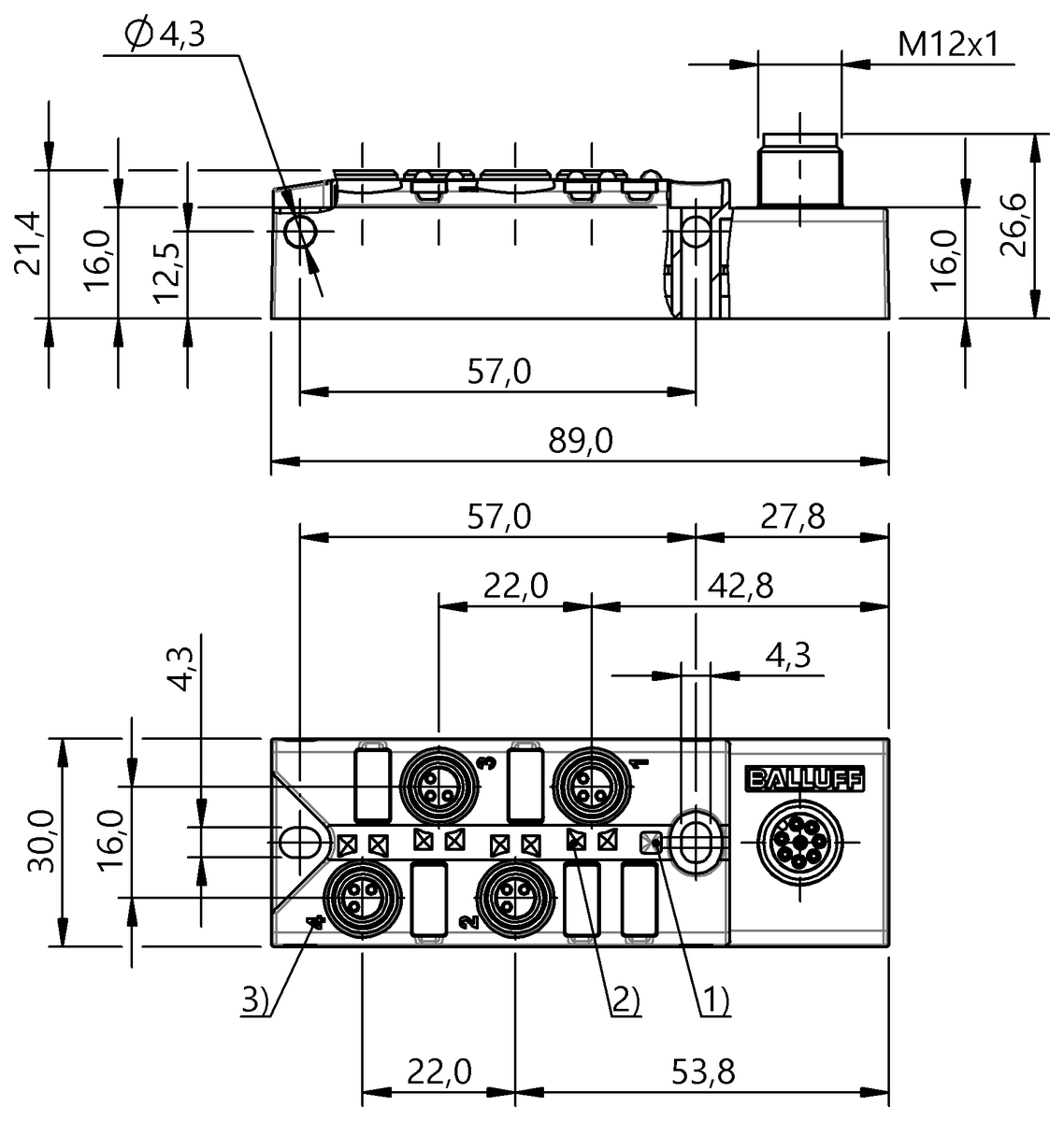 BPI00A6 - BPI 4M303N-5K-B0-SM48T (Bağlantı blokları) - Görsel 2