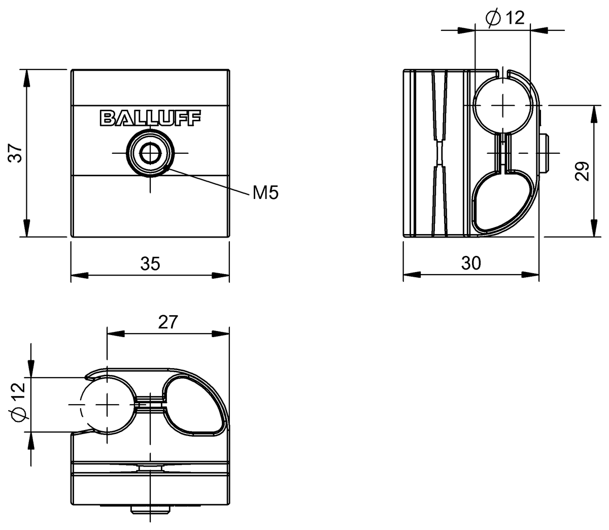 BAM027F - BMS CC-M-D12-B-02 (Esnek Montaj Sistemi) - Görsel 2