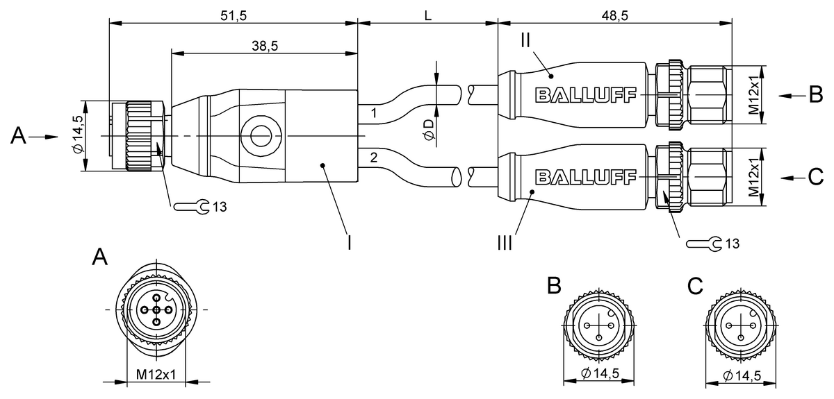 BCC0FCF - BCC M415-M413-M413-U2060-003 (Y dağıtıcılar) - Görsel 2