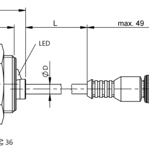 BES04ZC - BES M30MD-PSC15B-BP00,3-GS04-003 (Endüktif yakınlık anahtarları)