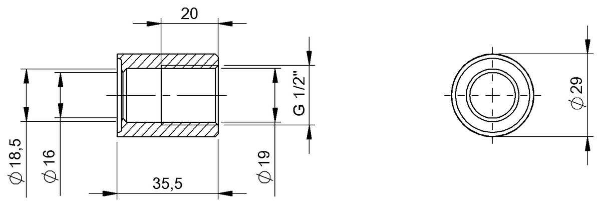 BAM0294 - BAM AD-CS-013-1G2/D29-WLD-5 (Adaptör) - Görsel 2