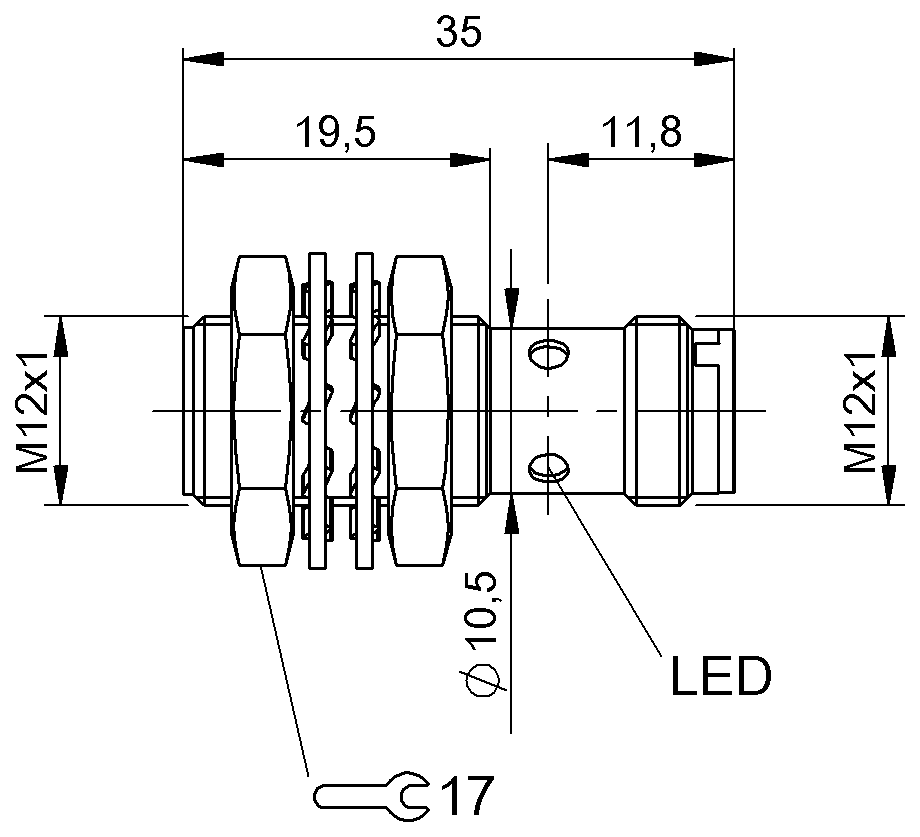 BES04ZY - BES M12MC-POC40B-S04G (Endüktif yakınlık anahtarları) - Görsel 2