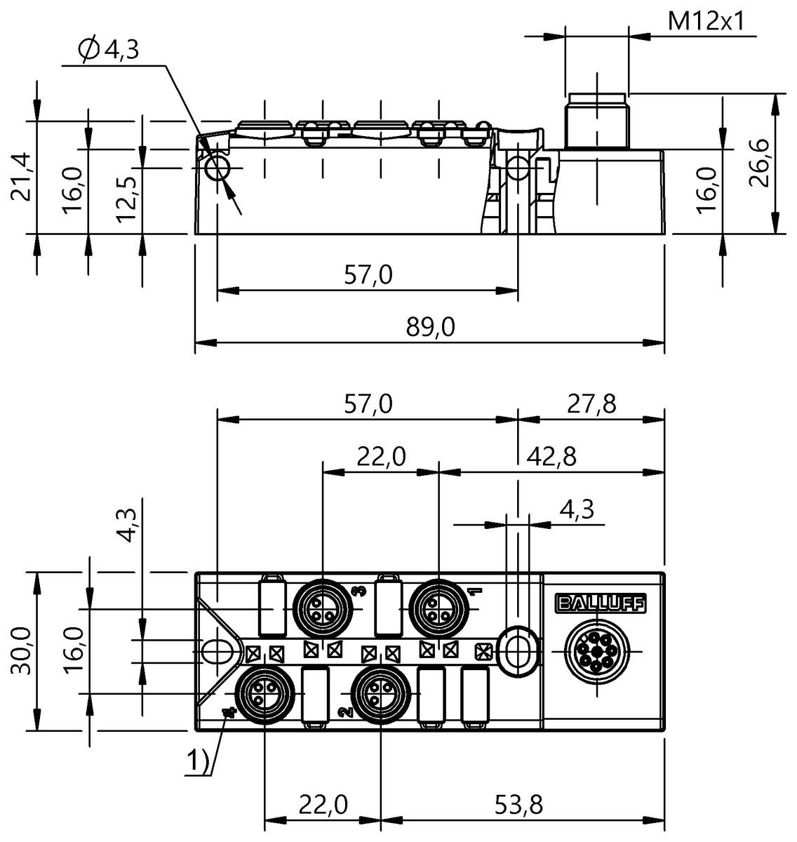 BPI00HA - BPI 4M3030-5K-B0-SM48T (Bağlantı blokları) - Görsel 2