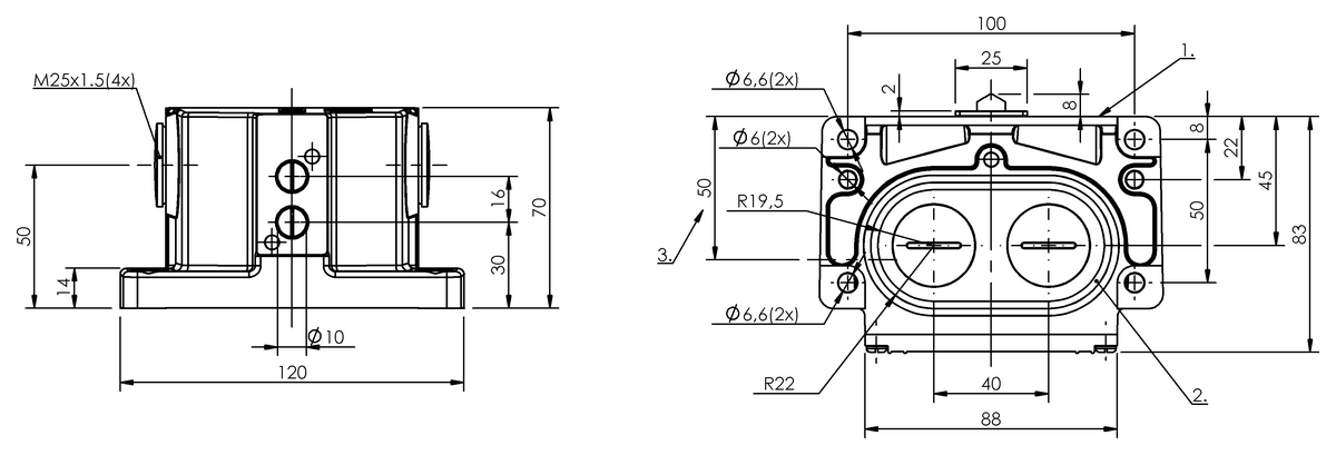 BNS00AC - BNS 819-D02-D16-100-10 (Mekanik çok konumlu limit sviçler) - Görsel 2