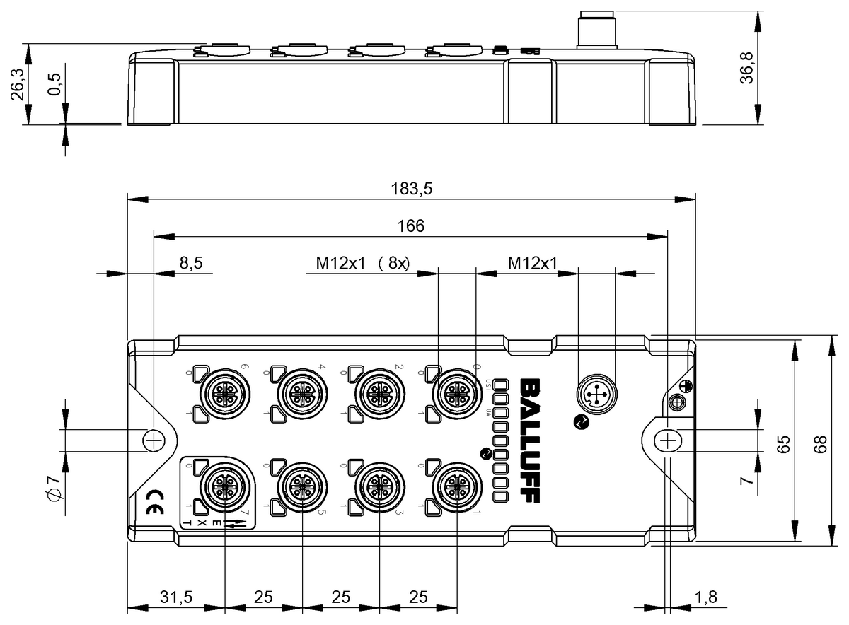 BNI00CH - BNI IOL-104-S02-R012-008 (IO) - Görsel 2