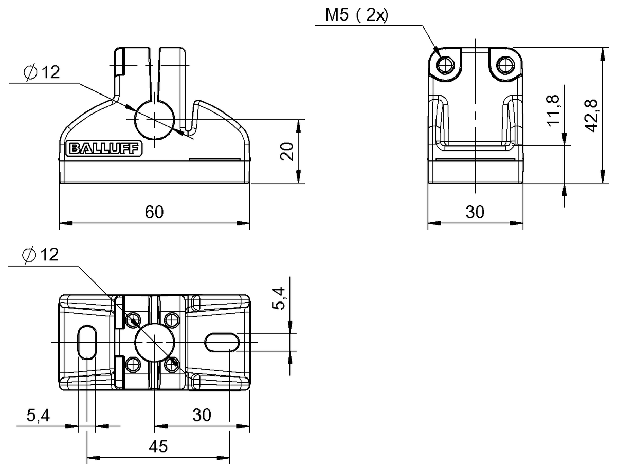 BAM02JT - BMS CU-M-D12-B040-02 (Esnek Montaj Sistemi) - Görsel 2