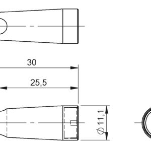 BIS0148 - BIS C-122-04/L-ZC3-WH (RFID LF etiketleri (70/455 kHz))