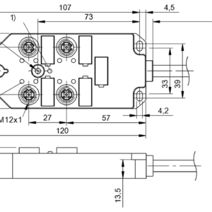 BPI002E - C04 T4L-00-PB-050M-E (Bağlantı blokları)